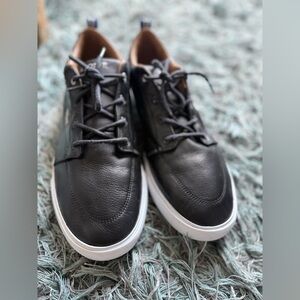 Lacoste LT 118 Black Leather Sneakers Men’s Size 12 (EU 46, UK 11)